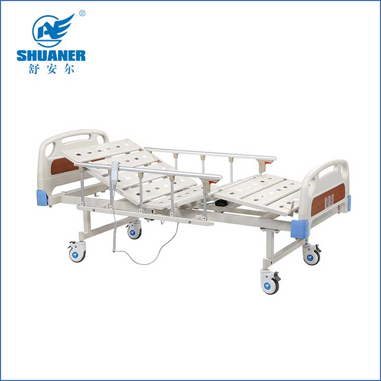 2-fungsi listrik medical bed fitur